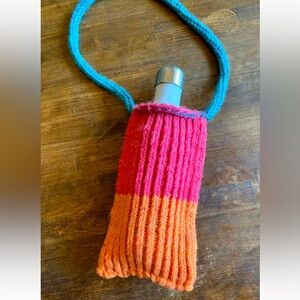Knit Satchel/ Water-bottle Sling